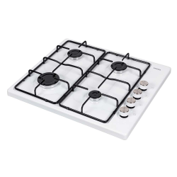Vestel So-6004 B Beyaz Emaye Set Ustu Ocak (20262689) - 1