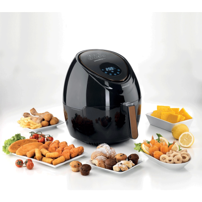 Zzz - Kenwood Hfp50 Xxl Aır Fryer Frıtoz (sıyah) 5,5lt - 3