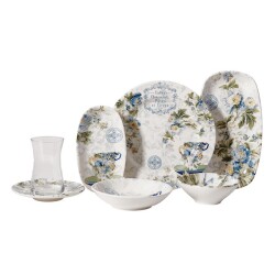 Zzz - Korkmaz A8743 Doga Coll 26 P Kahvaltı Takımı - KORKMAZ