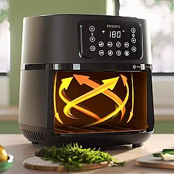 ZZZ - PHILIPS HD9285/96 5000 SERISI XXL AIRFRYER 7.2 FRITOZ - 5
